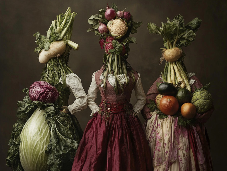 Les légumes restylisés par Endrie Duban