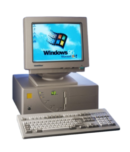 PC avec Windows 95