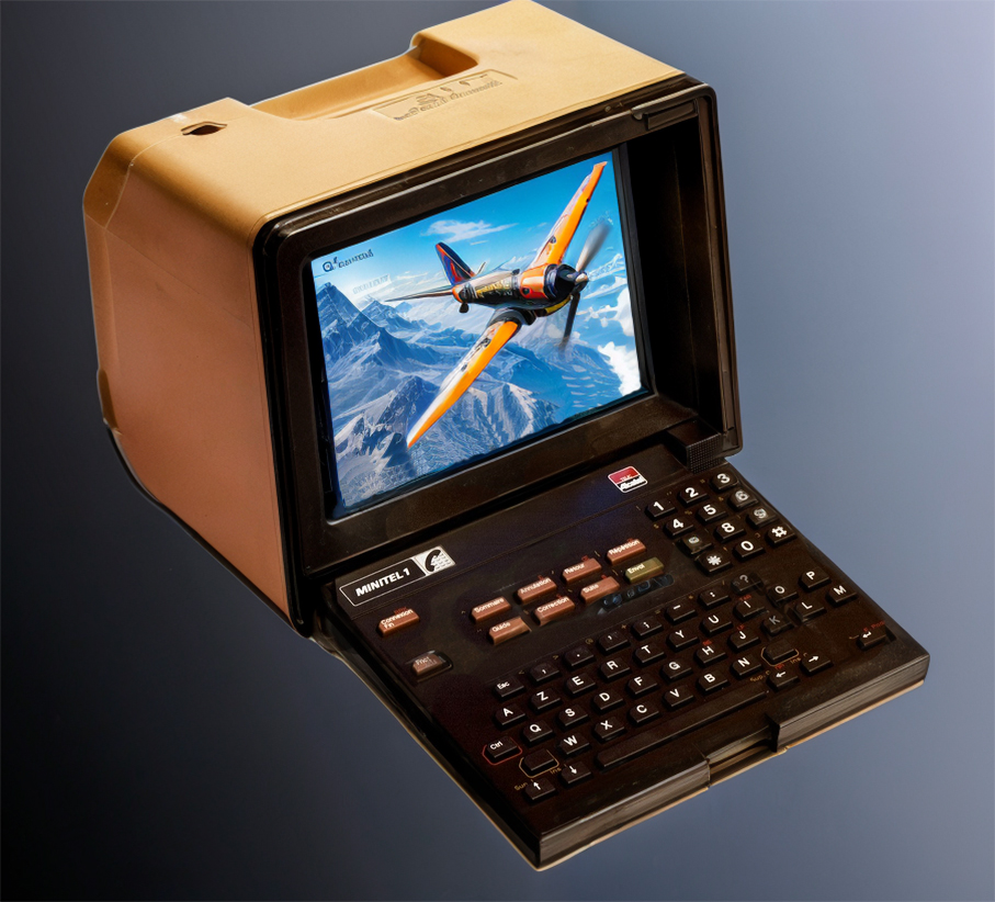 Flight Simulator 2024 sur Minitel